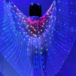 AE Rainbow LED Light-Up Winged Cape