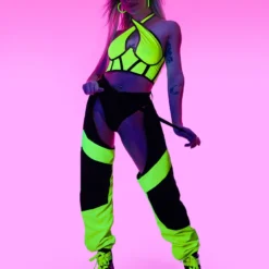 AE Toxic Green Chaps New 10 AE Toxic Green Chaps New