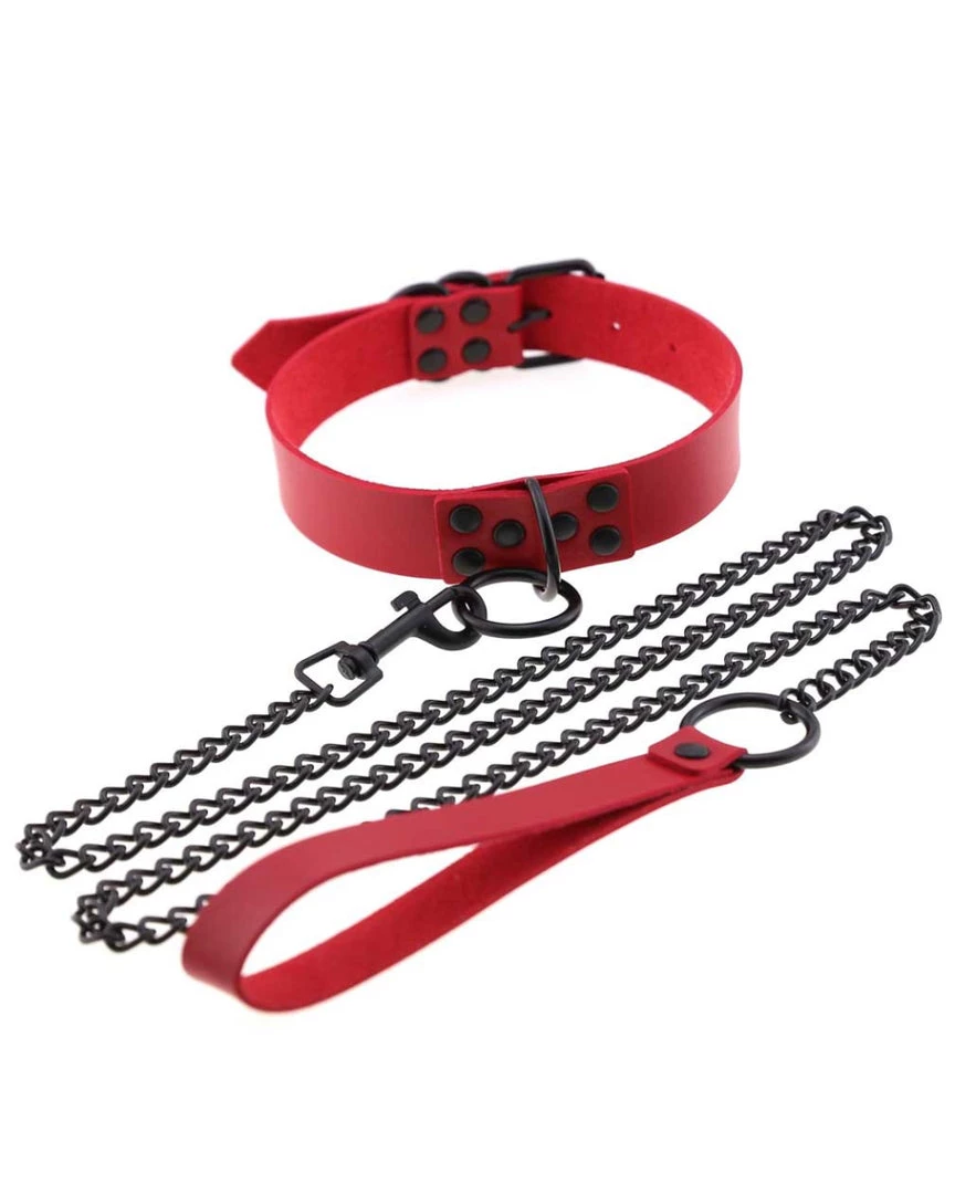 AE Lingerie Punk'd Out Choker & Leash 2pc Set 5 AE Lingerie Punk'd Out Choker & Leash 2pc Set