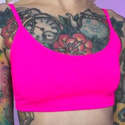 Shark New Neon Nights Spaghetti Tank Top