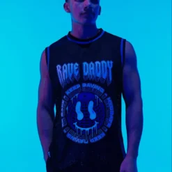 Jarmoo Mens Rave Daddy Basketball Jersey