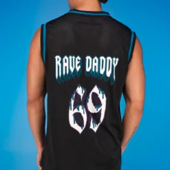 Jarmoo Mens Rave Daddy Basketball Jersey