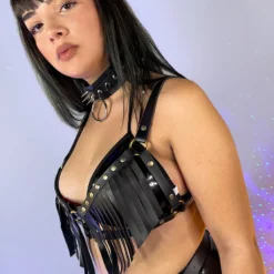 Daisy's Corsets Desert Drip Fringe Bra Harness