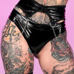 Bodyzone Sugar Baby Black Garter Belt