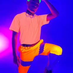 OhYes Fashion Got Ya Covered Oversized Mesh Tee