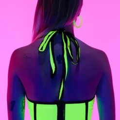 Daisy's Corsets Green Hazard Corset Halter Top New