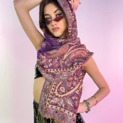 AE Classic Paisley Pashmina Scarf
