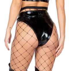 Roma Womens Vinyl High Waist Belted Shorts 9 Roma Womens Vinyl High Waist Belted Shorts