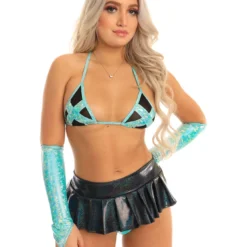 Roma Iridescent Shimmer Gloves (Pair) Accessories