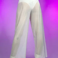 AE Mystic Beauty Sheer Flowy Pants New