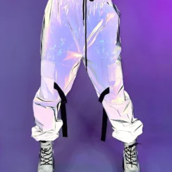 AE New Flash Reflective Cargo Pants