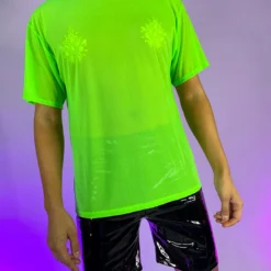 OhYes Fashion Got Ya Covered Oversized Mesh Tee