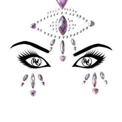 Uniflying Third Eye Vibes Rave Face Jewel Accessories
