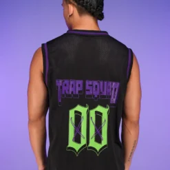 Jarmoo Mens Trap Squad Basketball Jersey