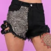 AE New Studded & Stunnin' Denim Shorts