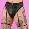Roma Have Mercy Zipper Garter Bottoms