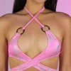Roma Hypnotic Pink Ring Wrap Top