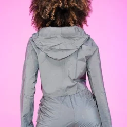 AE New Midnight Chrome Reflective Jacket