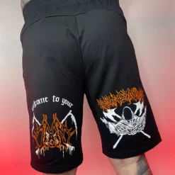Jarmoo Rise Of The Headbanger Shorts New