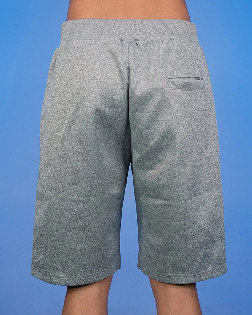 Phillip Marciano LLC Grey Slant Zipper Men's Shorts 4 Phillip Marciano LLC Grey Slant Zipper Men's Shorts