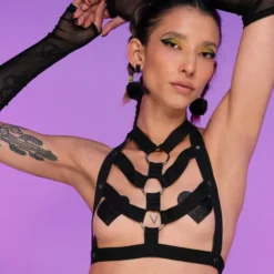 Daisy's Corsets Dark Ecstasy Stretchy Harness Top