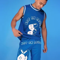 Jarmoo Bottoms Not On Drugs Basketball Shorts