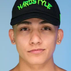 Jarmoo Hardstyle Railrider Green Blacklight Dad Hat