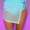 OhYes Fashion Pray For Me Mesh Skirt New