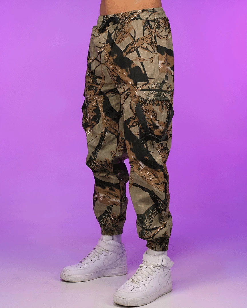 AE Mens Green Camo Joggers 3 AE Mens Green Camo Joggers