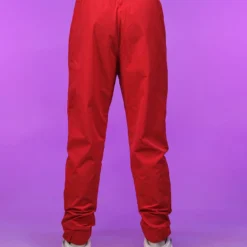 AE Womens Red Reflective Unisex Joggers 10 AE Womens Red Reflective Unisex Joggers