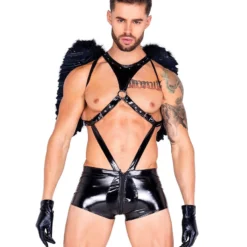 Roma Vinyl Dark Angel Men's Costume