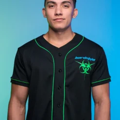 Jarmoo Biohazard Hardstyle Blacklight Green Jersey