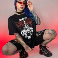Jarmoo New Headbanger Death By Wubs RW Tee