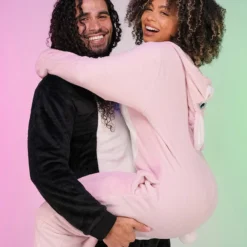 Fashion Go Pink Bunny Unisex Onesie Womens