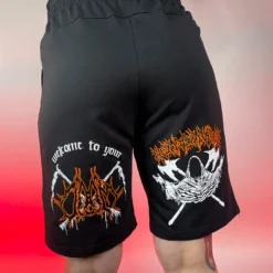 Jarmoo Rise Of The Headbanger Shorts New
