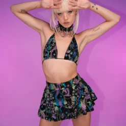 AE 2pc Reflective Shroom Skirt Set