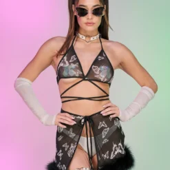 Bear Dance Butterfly Bliss 2pc Skirt Set