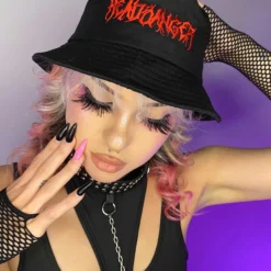 Jarmoo New Red Headbanger Bucket Hat