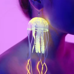 AE Neon Jellyfish Earrings