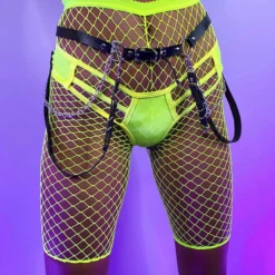 Leg Avenue New Fishnet Biker Shorts