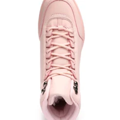 Berness Shoes Womens Baby Pink High Livin' Hi Top Sneakers