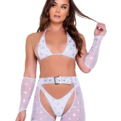 Roma Cosmic Stardust Gloves (Pair) New