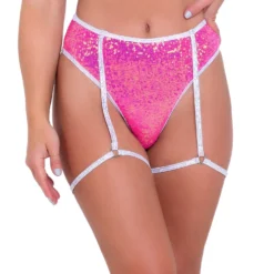 Roma Womens Pink Sugar Nova Garter Bottoms