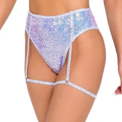 Roma Lavender Sugar Nova Garter Bottoms 11 Roma Lavender Sugar Nova Garter Bottoms