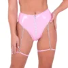 Roma Blush Babe Vinyl Garter Bottoms
