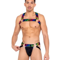Roma Rainbow Love Chain Harness