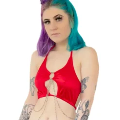 Bodyzone Chain Wrecked Keyhole Top