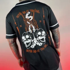 JARMOO Catch Me At The Rails Headbanger Black Jersey New