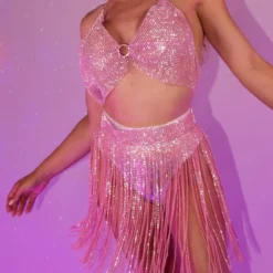 Hot And Delicious Mo' Money Mo' Jewels Cover Up Skirt