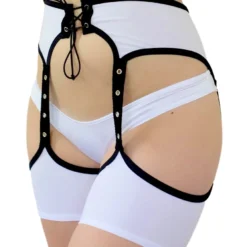 Bodyzone New Spur You On Chaps With Lace-Up And Grommet Detail